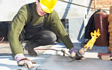 Llanrhidian flat roof construction
